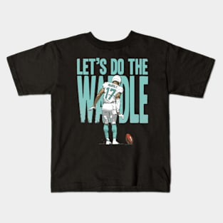 Jaylen Waddle Miami Waddle Dance Kids T-Shirt